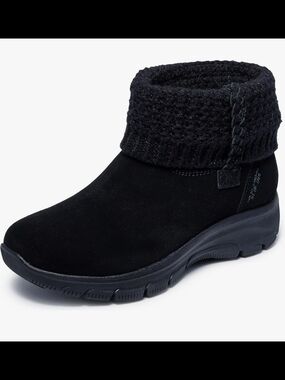 Skechers Cozy Easy Going Slip-On Bootie - Gray